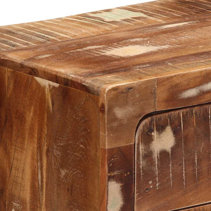 Nachtkastje 2 st 40x32x46 cm massief gerecycled hout