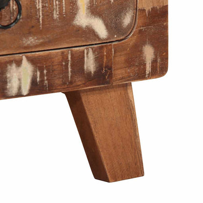 Nachtkastje 2 st 40x32x46 cm massief gerecycled hout