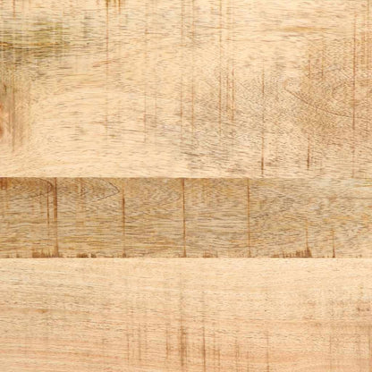 Nachtkastje 37x32x50 cm massief ruw mangohout