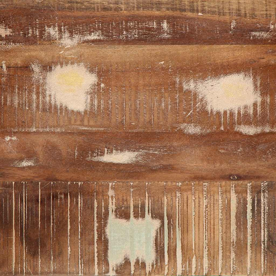 Nachtkastje 37x32x50 cm massief gerecycled hout