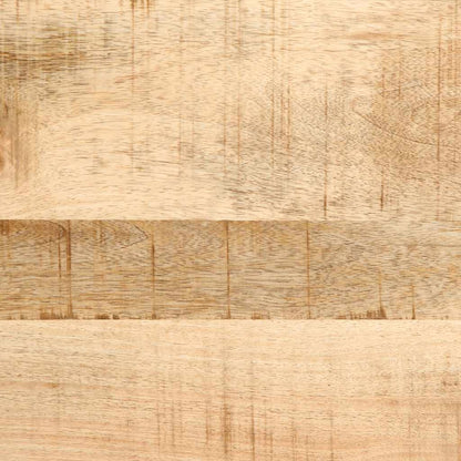 Wandtafel 90X32X75 Cm Massief ruw mangohout