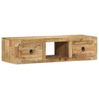 Tv-wandmeubel 100x32x25 cm massief mangohout