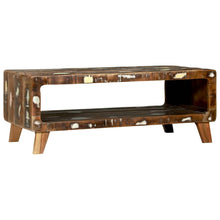 Salontafel Multikleur 90 x 50 x 35 cm Massief Gerecycled Hout
