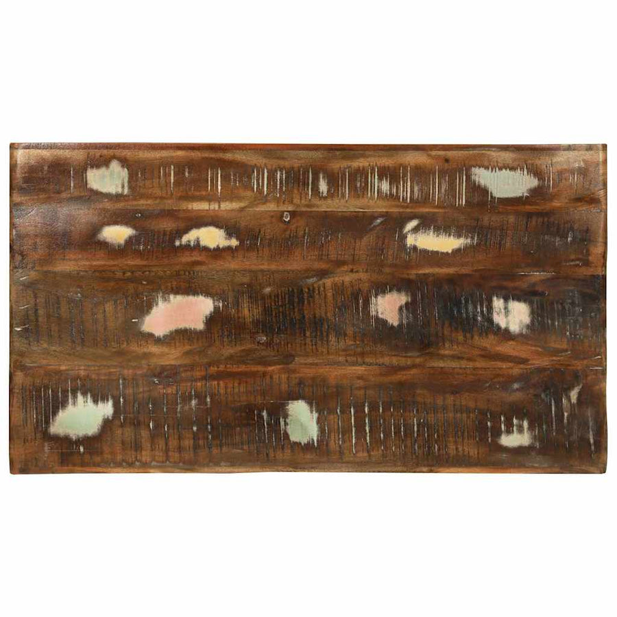 Salontafel Multikleur 90 x 50 x 35 cm Massief Gerecycled Hout