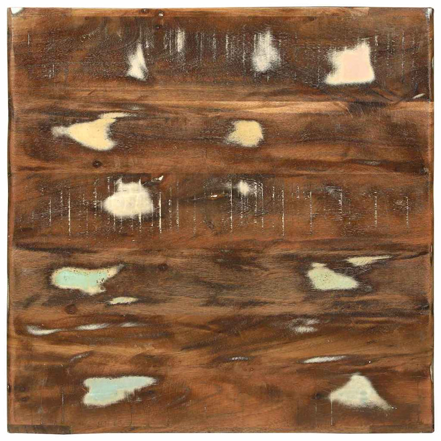 Salontafel Multikleur 50 x 50 x 35 cm Massief Gerecycled Hout
