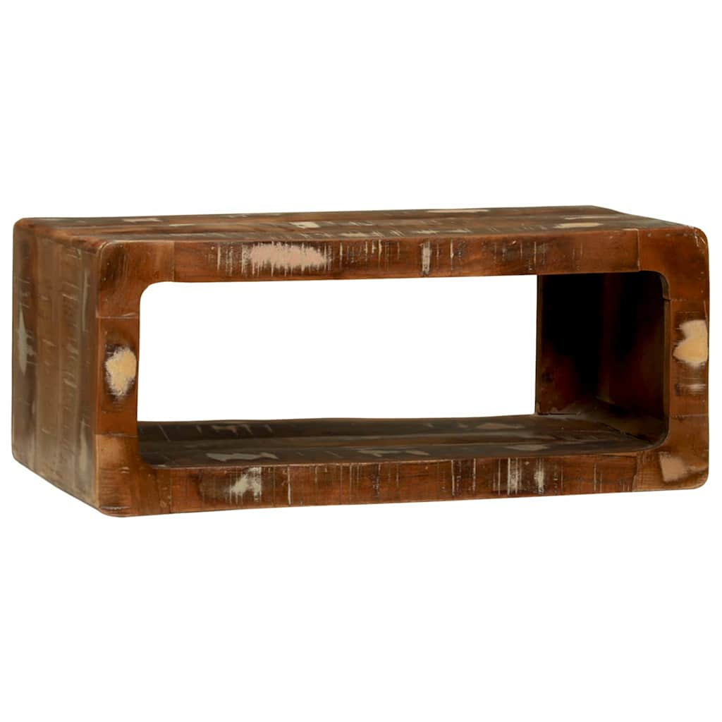 TV-kast Multikleur 60 x 30 x 25 cm Massief gerecycled hout