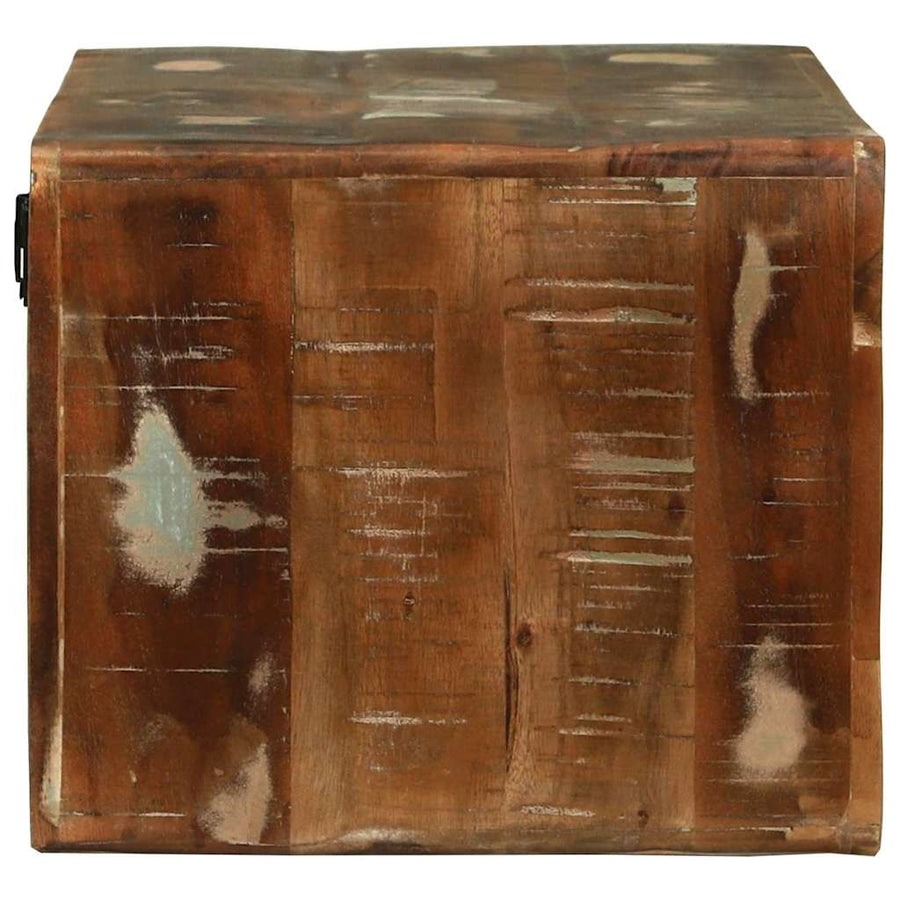 TV-kast Multikleur 60 x 30 x 25 cm Massief gerecycled hout