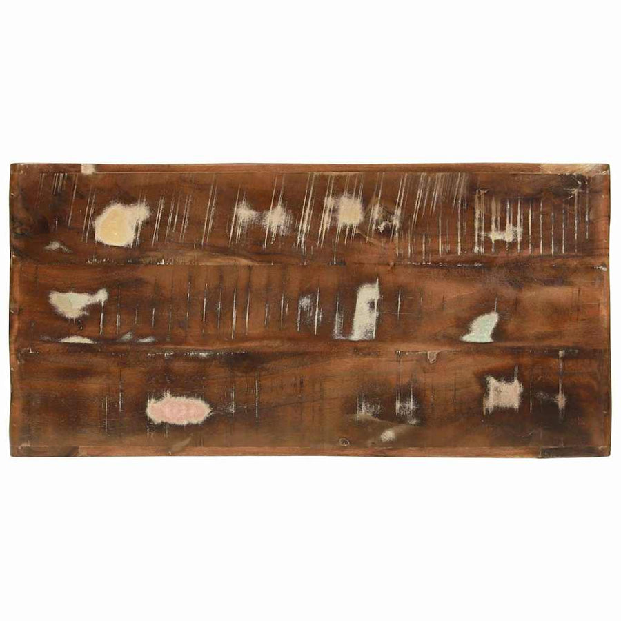 TV-kast Multikleur 60 x 30 x 25 cm Massief gerecycled hout
