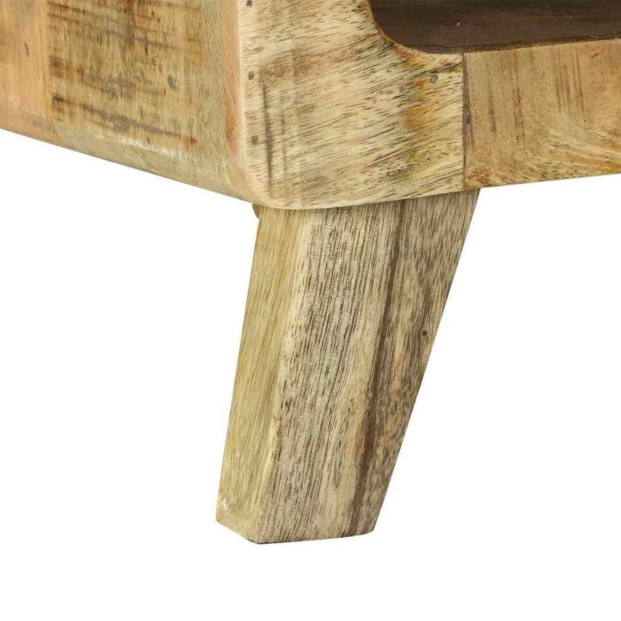 Salontafel Bruin 90 x 50 x 35 cm Massief Mango Hout