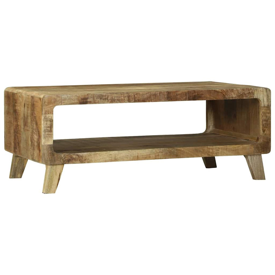 Salontafel Bruin 90 x 50 x 35 cm Massief Mango Hout