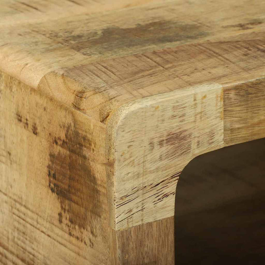 Salontafel Bruin 50 x 50 x 35 cm Massief Mango Hout