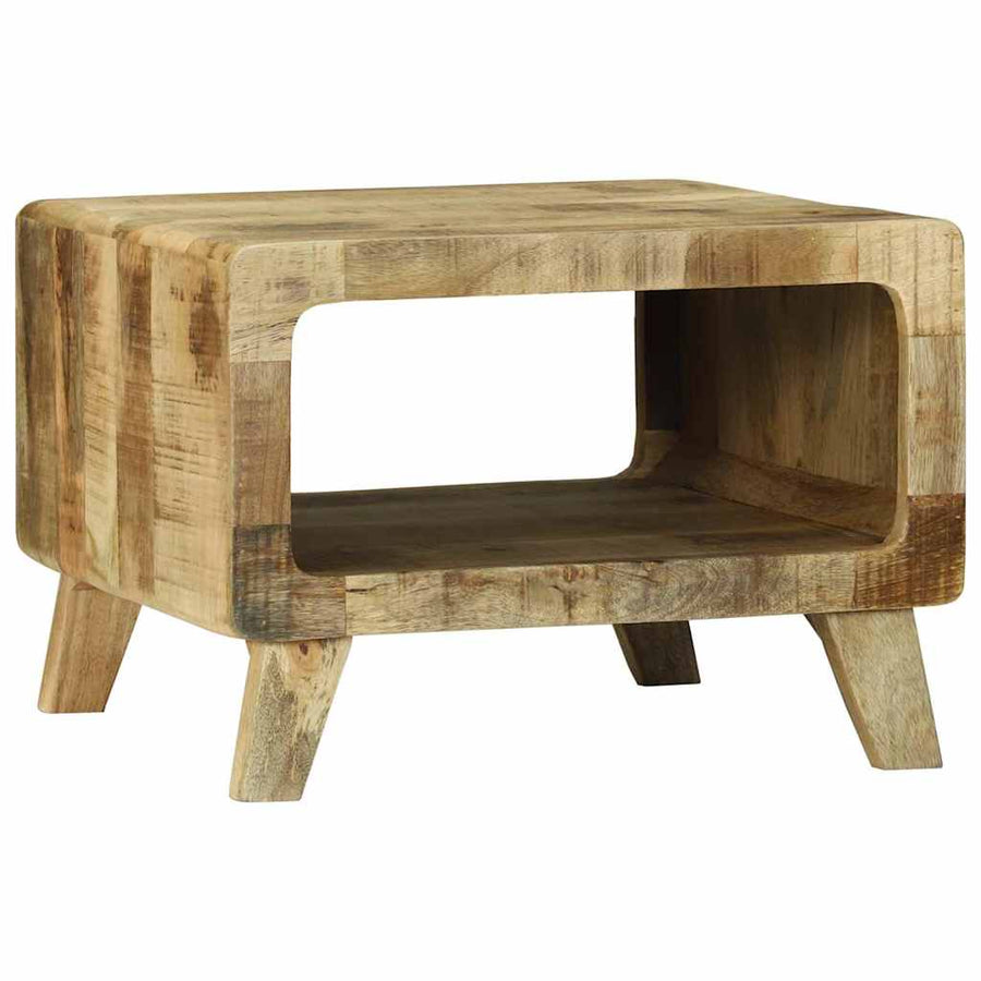 Salontafel Bruin 50 x 50 x 35 cm Massief Mango Hout