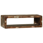 TV Cabinet Multicolour 80 x 30 x 25 cm Solid Recycled Wood