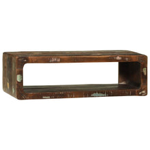 TV-kast Multikleur 80 x 30 x 25 cm Massief gerecycled hout