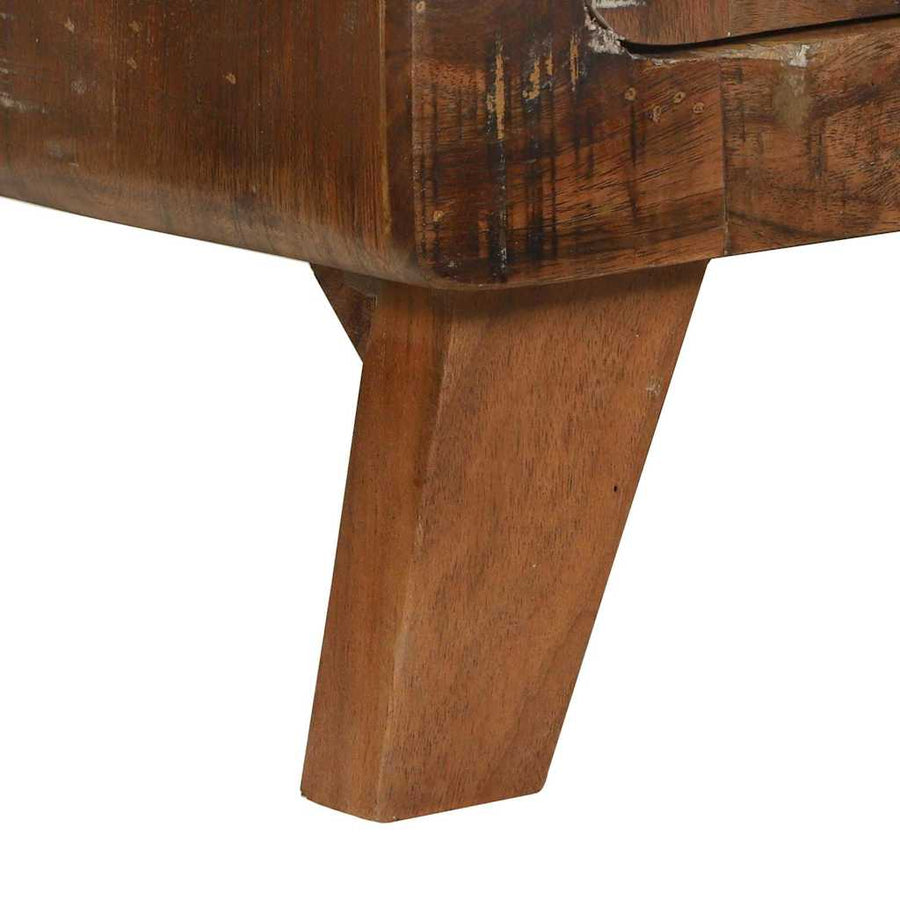Salontafel Multikleur 80 x 54 x 45 cm Massief Gerecycled Hout