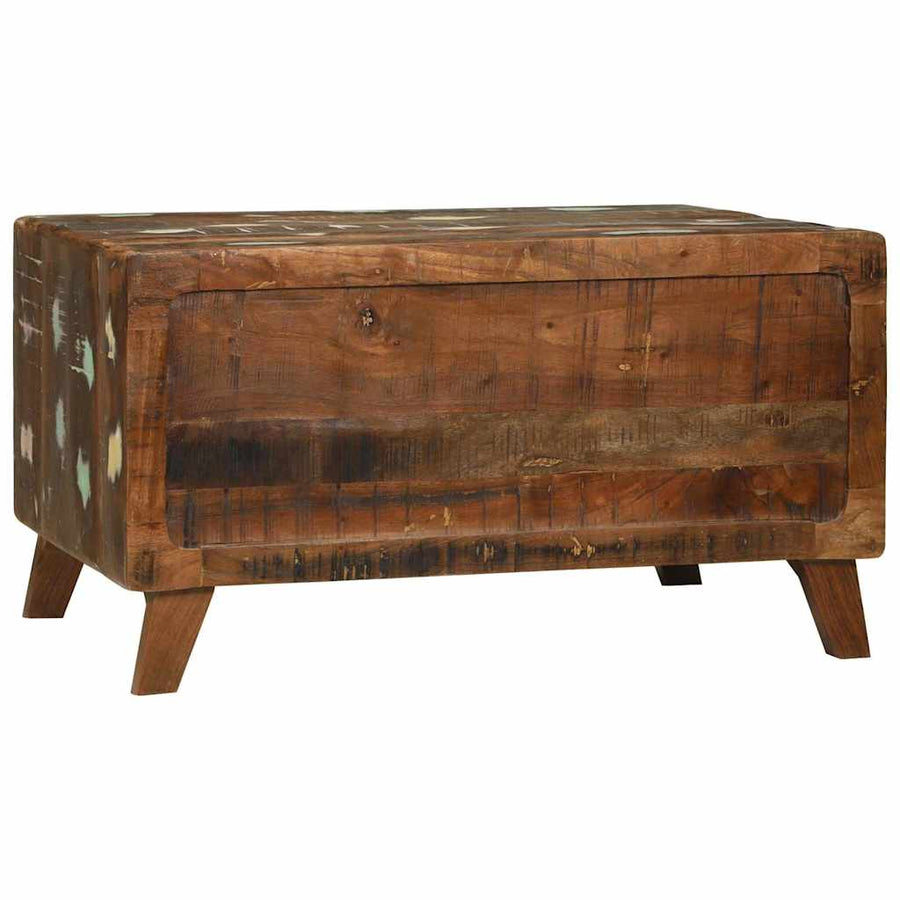 Salontafel Multikleur 80 x 54 x 45 cm Massief Gerecycled Hout