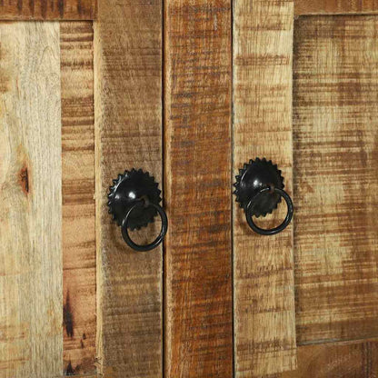 Salontafel Bruin 80 x 54 x 45 cm Massief Mango Hout