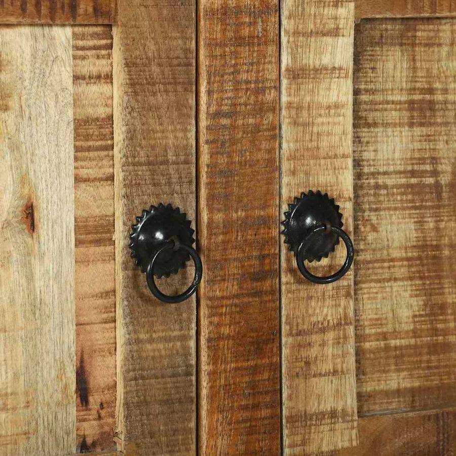 Salontafel Bruin 80 x 54 x 45 cm Massief Mango Hout
