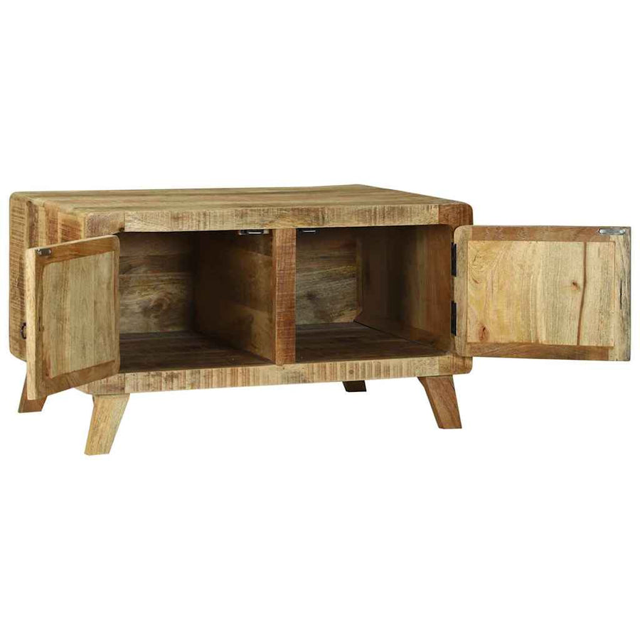 Salontafel Bruin 80 x 54 x 45 cm Massief Mango Hout