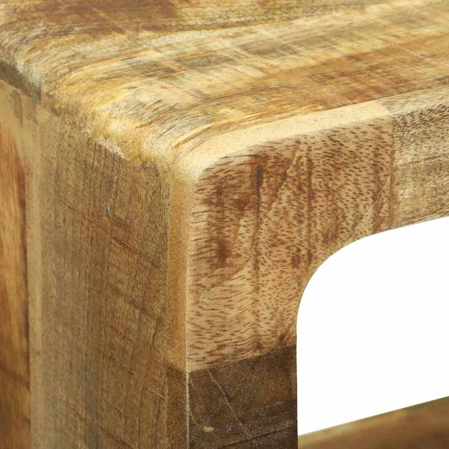 3-delige TV-meubelset Massief hout Ruw mangohout