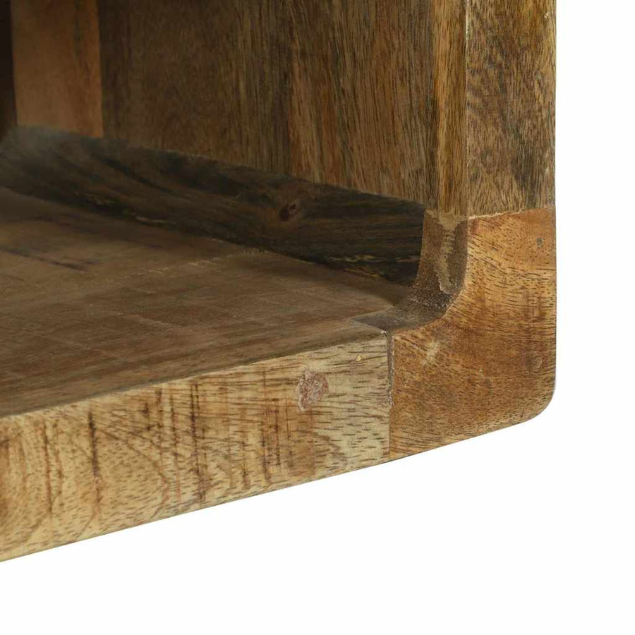 3-delige TV-meubelset Massief hout Ruw mangohout