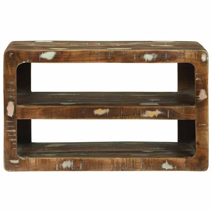 TV-kast Multikleur 60 x 32 x 36 cm Massief gerecycled hout