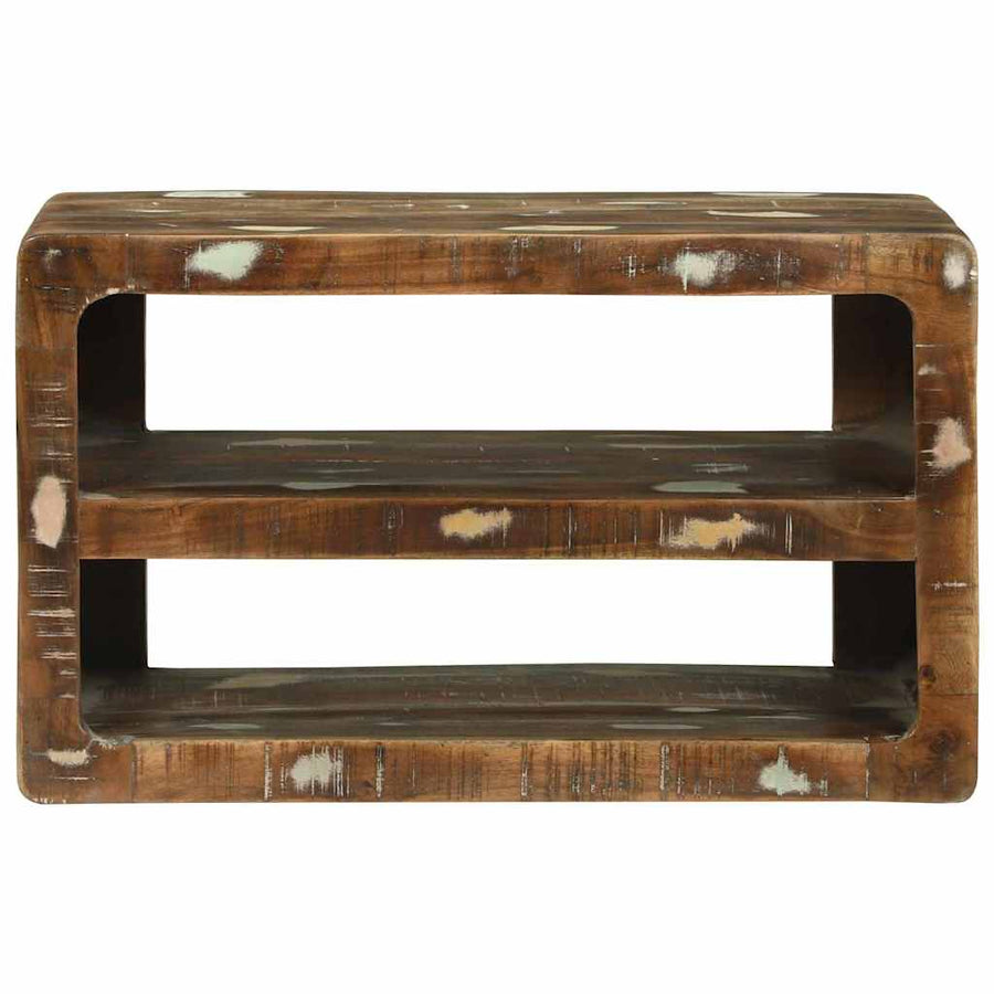 TV-kast Multikleur 60 x 32 x 36 cm Massief gerecycled hout