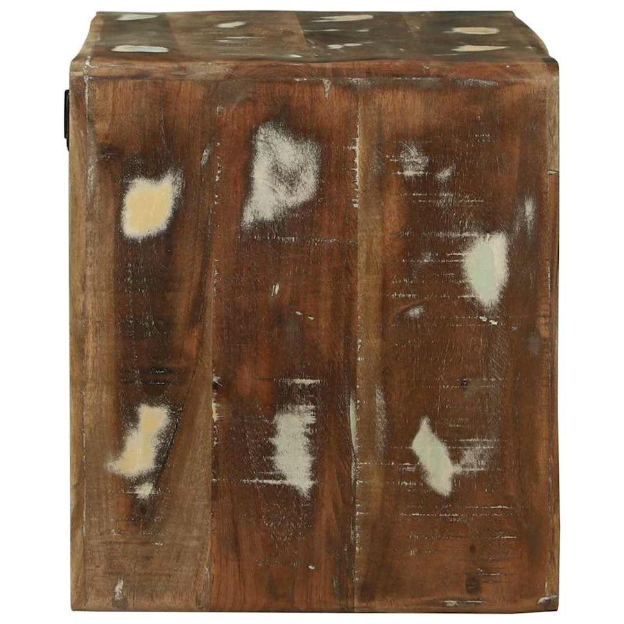 TV-kast Multikleur 60 x 32 x 36 cm Massief gerecycled hout