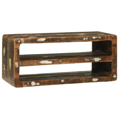 TV-kast Multikleur 80 x 32 x 36 cm Massief gerecycled hout