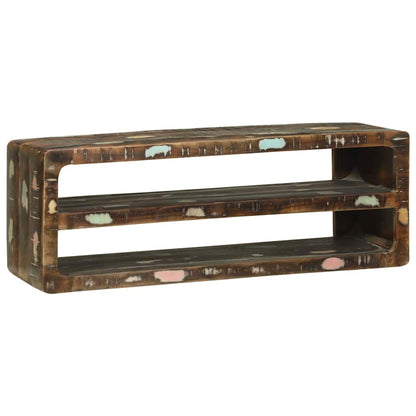 TV-kast Multikleur 100 x 32 x 36 cm Massief gerecycled hout