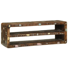 TV-kast Multikleur 100 x 32 x 36 cm Massief gerecycled hout