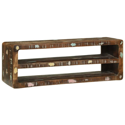 TV-kast Multikleur 100 x 32 x 36 cm Massief gerecycled hout
