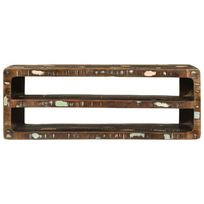 TV-kast Multikleur 100 x 32 x 36 cm Massief gerecycled hout