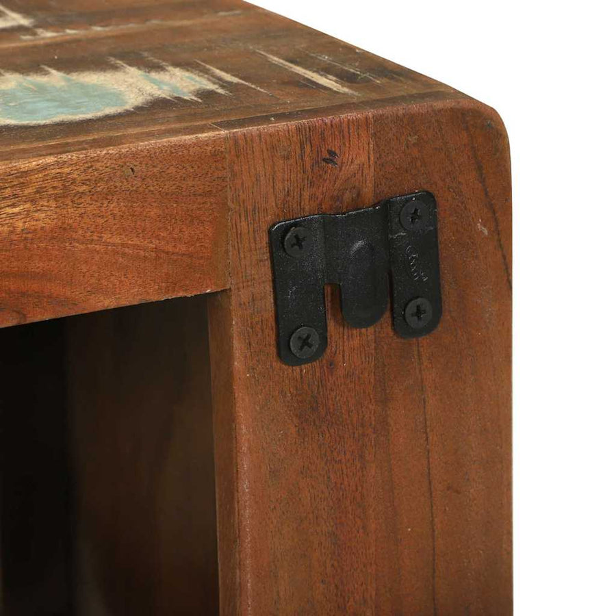 TV-kast Multikleur 36 x 30 x 54 cm Massief gerecycled hout