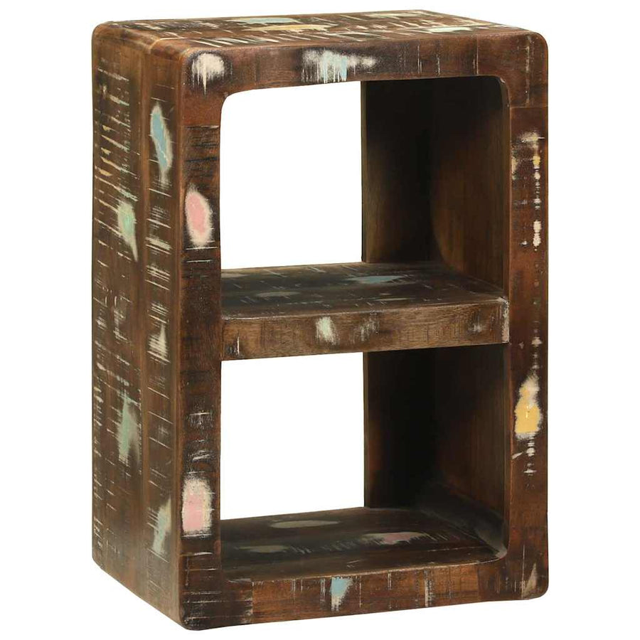 TV-kast Multikleur 36 x 30 x 54 cm Massief gerecycled hout