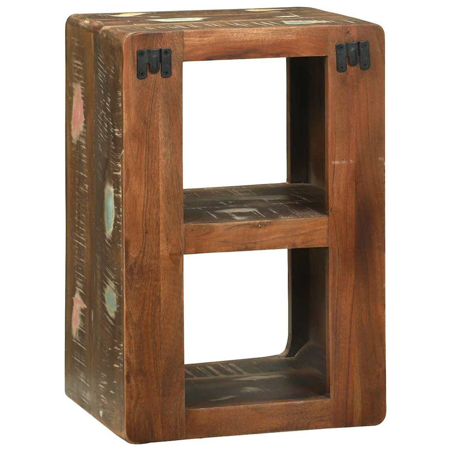 TV-kast Multikleur 36 x 30 x 54 cm Massief gerecycled hout