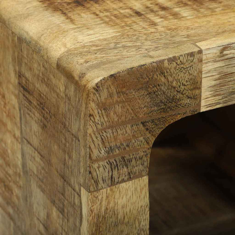 TV Eenheden 2 pcs Bruin 36 x 30 x 36 cm Massief Mango Hout
