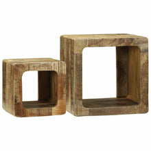 TV Eenheden 2 pcs Bruin 36 x 30 x 36 cm Massief Mango Hout