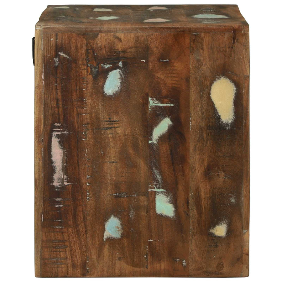 TV Eenheden met plank 2 pcs Multikleur Massief Gerecycled Hout