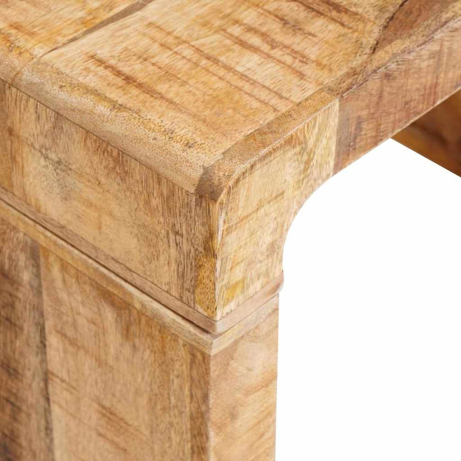 Bijzettafel Bruin 60 x 35 x 46 cm Massief Mango Hout