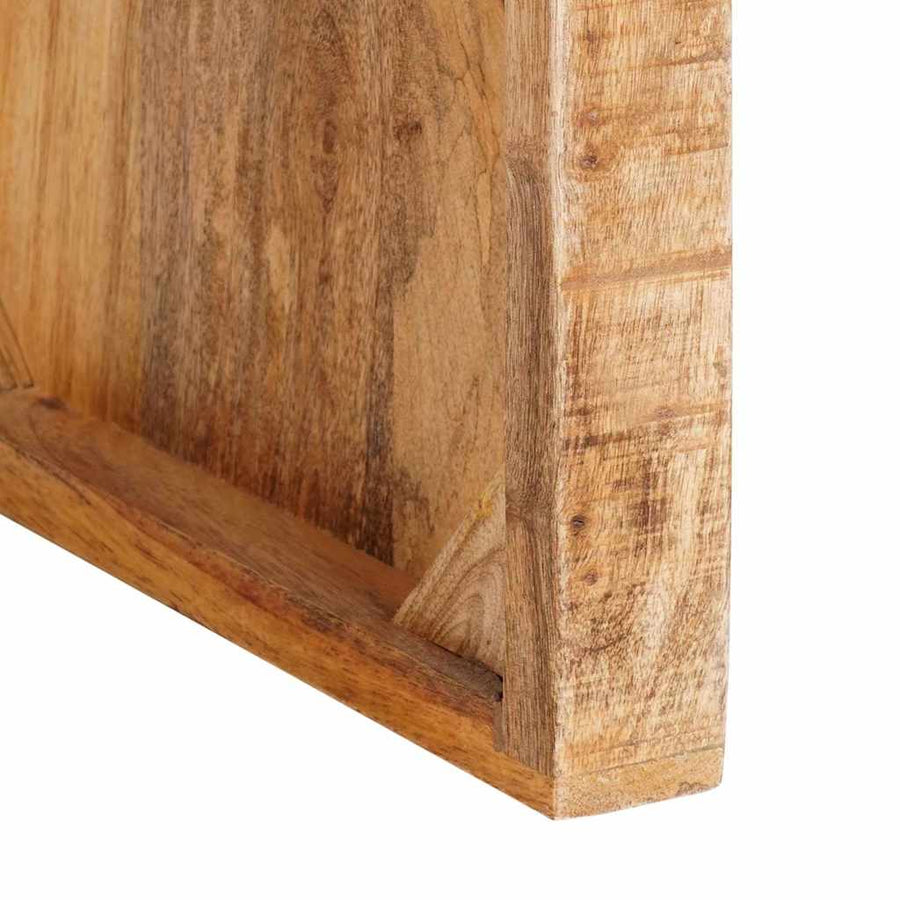 Bijzettafel Bruin 60 x 35 x 46 cm Massief Mango Hout