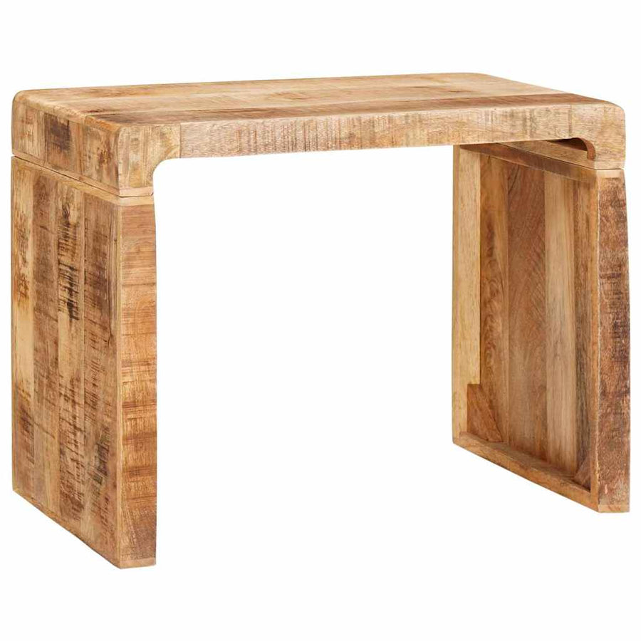 Bijzettafel Bruin 60 x 35 x 46 cm Massief Mango Hout