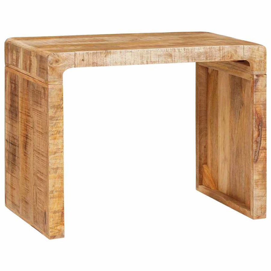Bijzettafel Bruin 60 x 35 x 46 cm Massief Mango Hout
