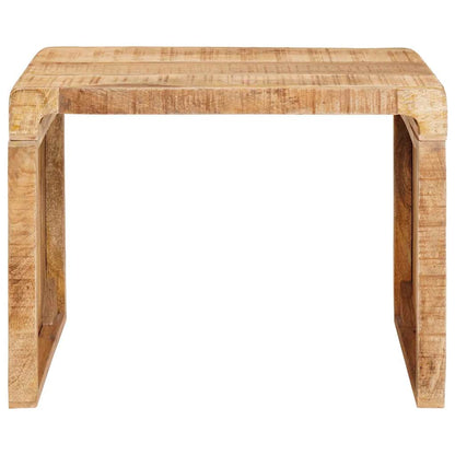 Bijzettafel Bruin 60 x 35 x 46 cm Massief Mango Hout