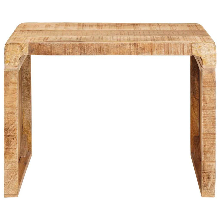 Bijzettafel Bruin 60 x 35 x 46 cm Massief Mango Hout