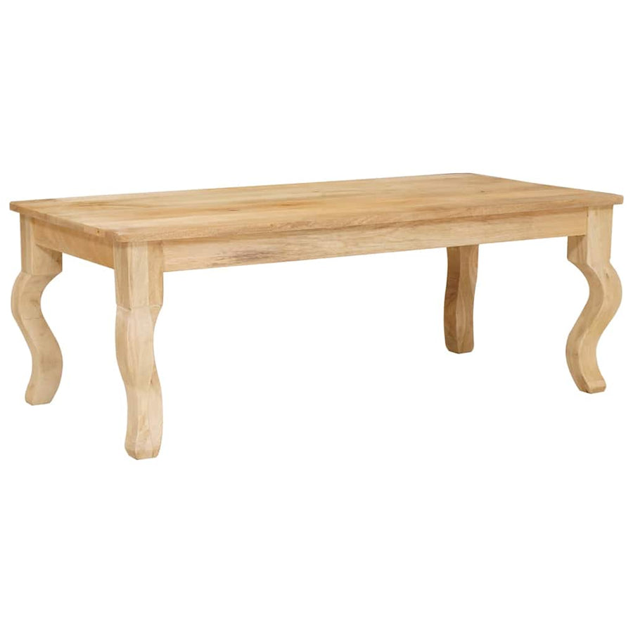 Salontafel Bruin 100 x 55 x 40 cm massief mangohout