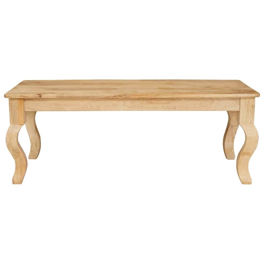 Salontafel Bruin 100 x 55 x 40 cm massief mangohout