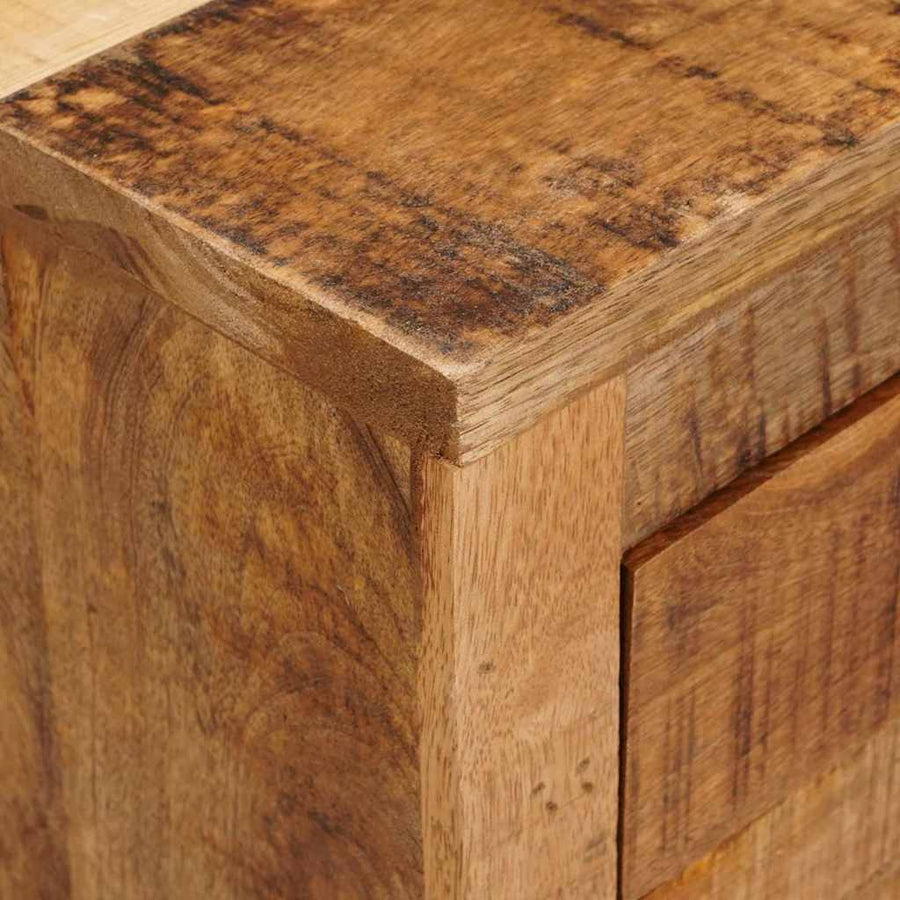 Bijzetkast Bruin 70 x 38 x 63 cm massief mangohout