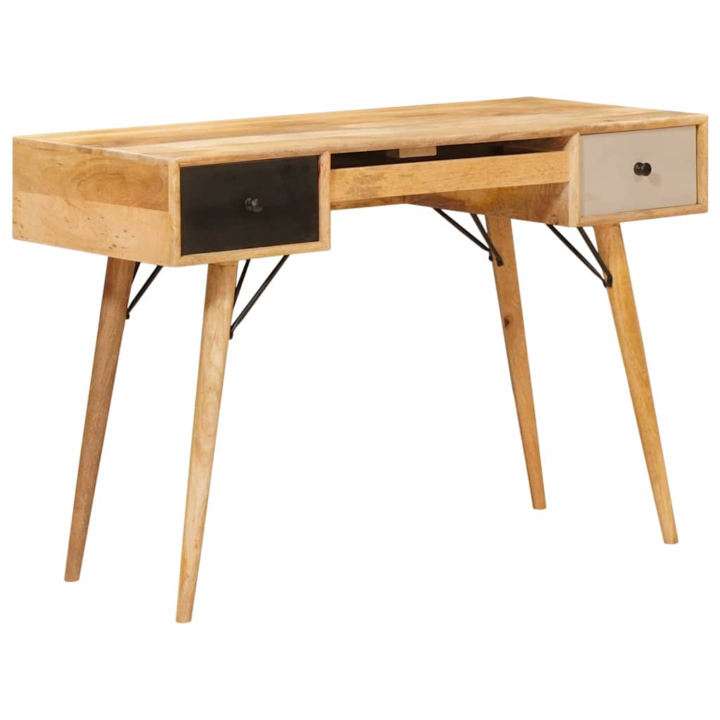 Schrijfbureau Bruin 110 x 55 x 76 cm Massief Mango Hout