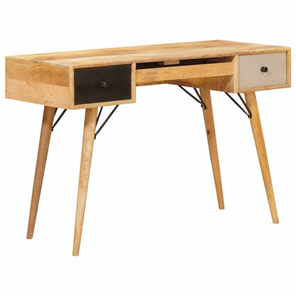 Schrijfbureau Bruin 110 x 55 x 76 cm Massief Mango Hout